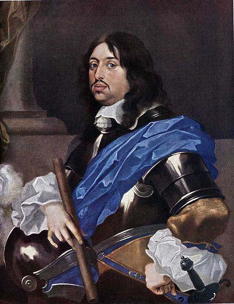 Sebastien Bourdon King Charles X Gustav of Sweden oil painting picture